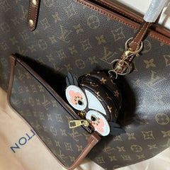 Louis Vuitton Never full MM - Monogram Classic with Owl Charm