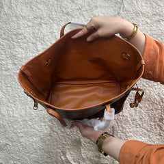 Louis Vuitton Neverfull MM Monogram Tan Reversible - Monogram Tan