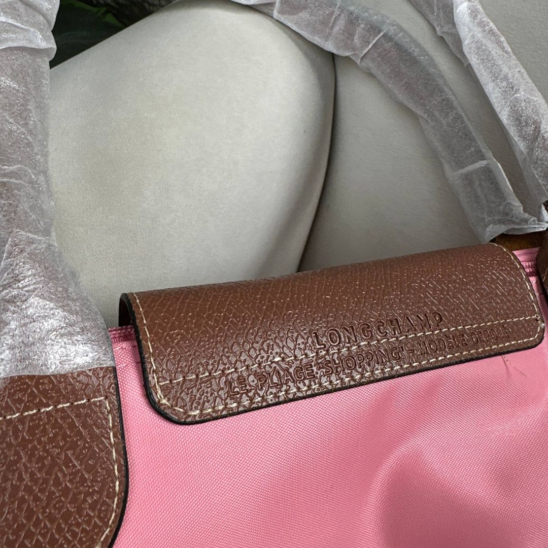 Large Mirror Long Champ - Light Pink