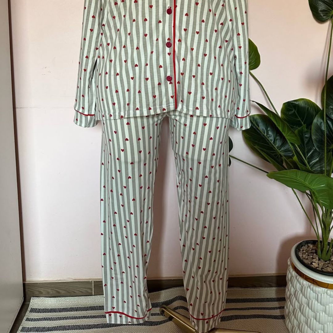 Ruby Stripe Lounge Set ❣️