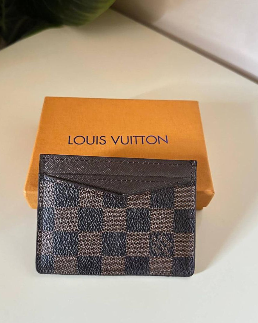 Louis Vuitton Monogram Card Holder Wallet - Damier Ebene