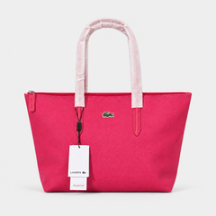 Lacoste L.12.12 Concept Zip Tote Bag - Azalea