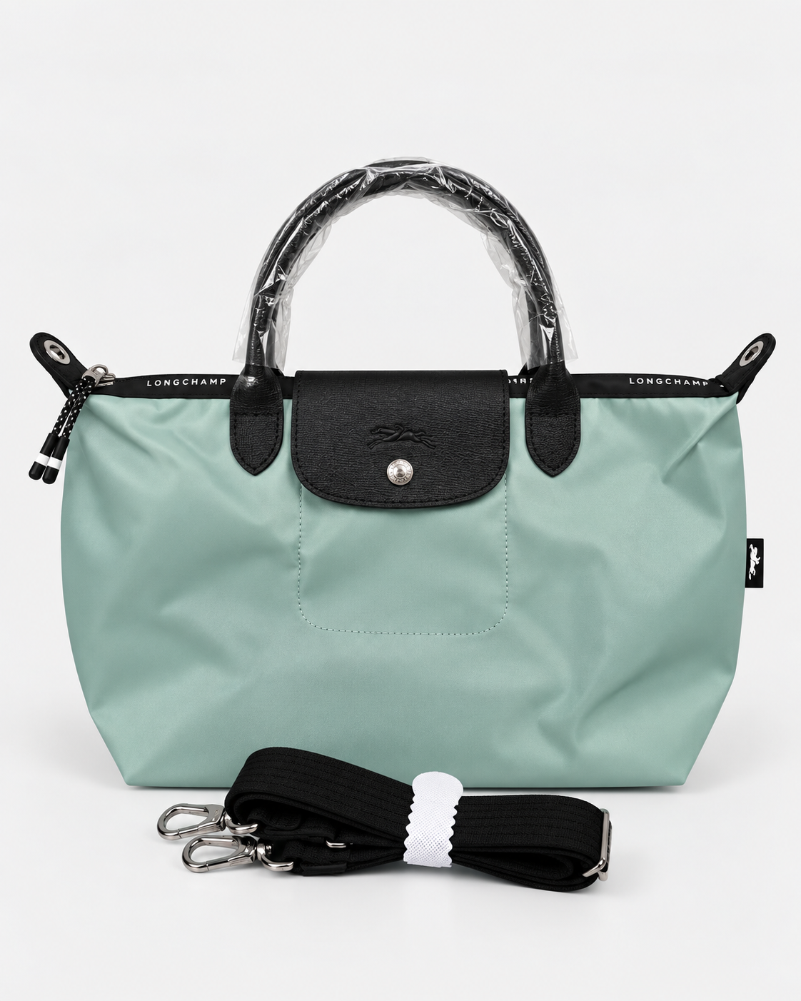Longchamp Le Pliage Energy Large Top Handle Bag Sage - Green
