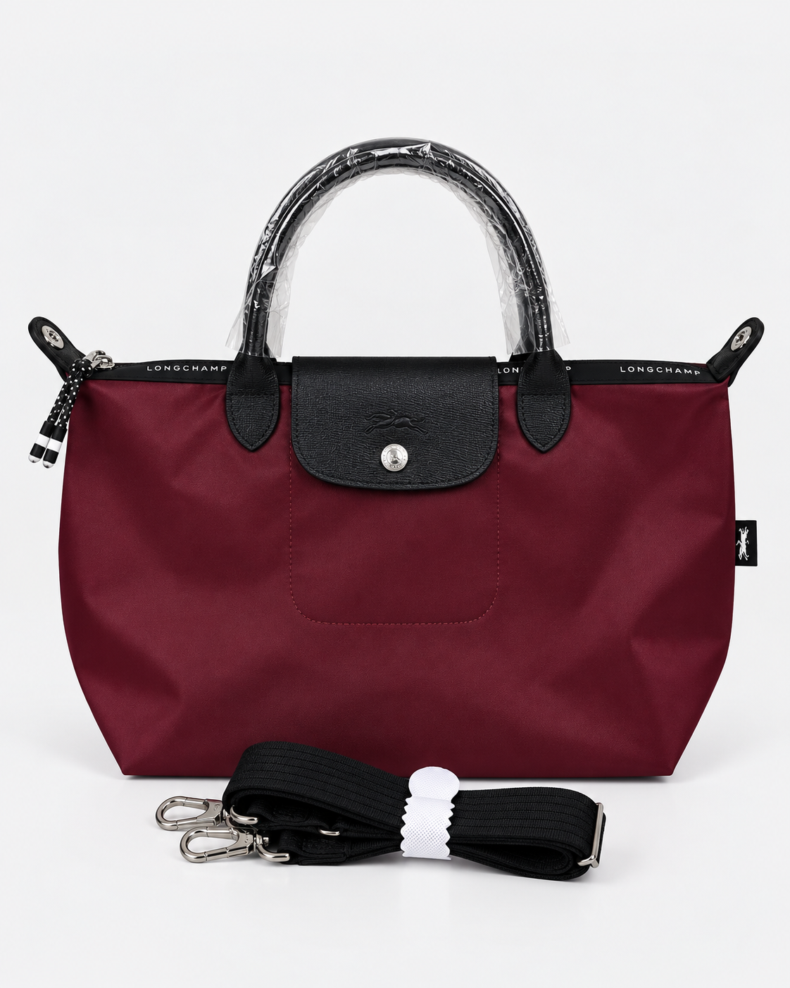 Longchamp Le Pliage Energy Large Top Handle Bag - Wine