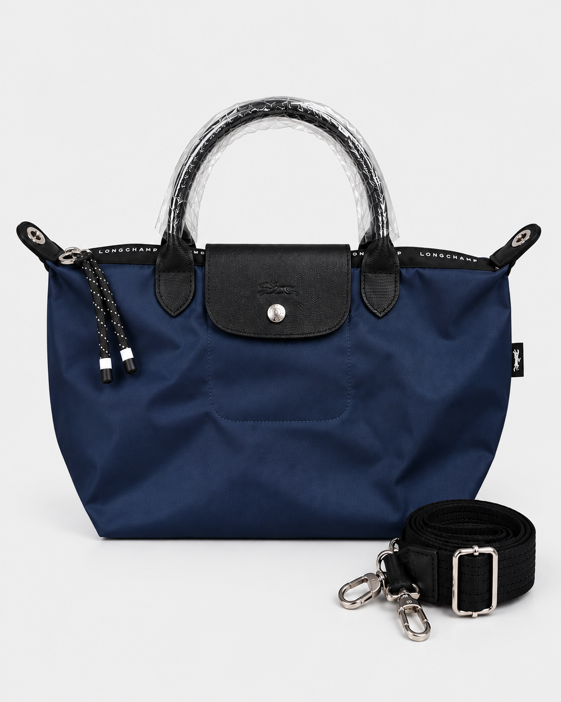 Longchamp Le Pliage Energy Medium Top Handle Bag - Navy