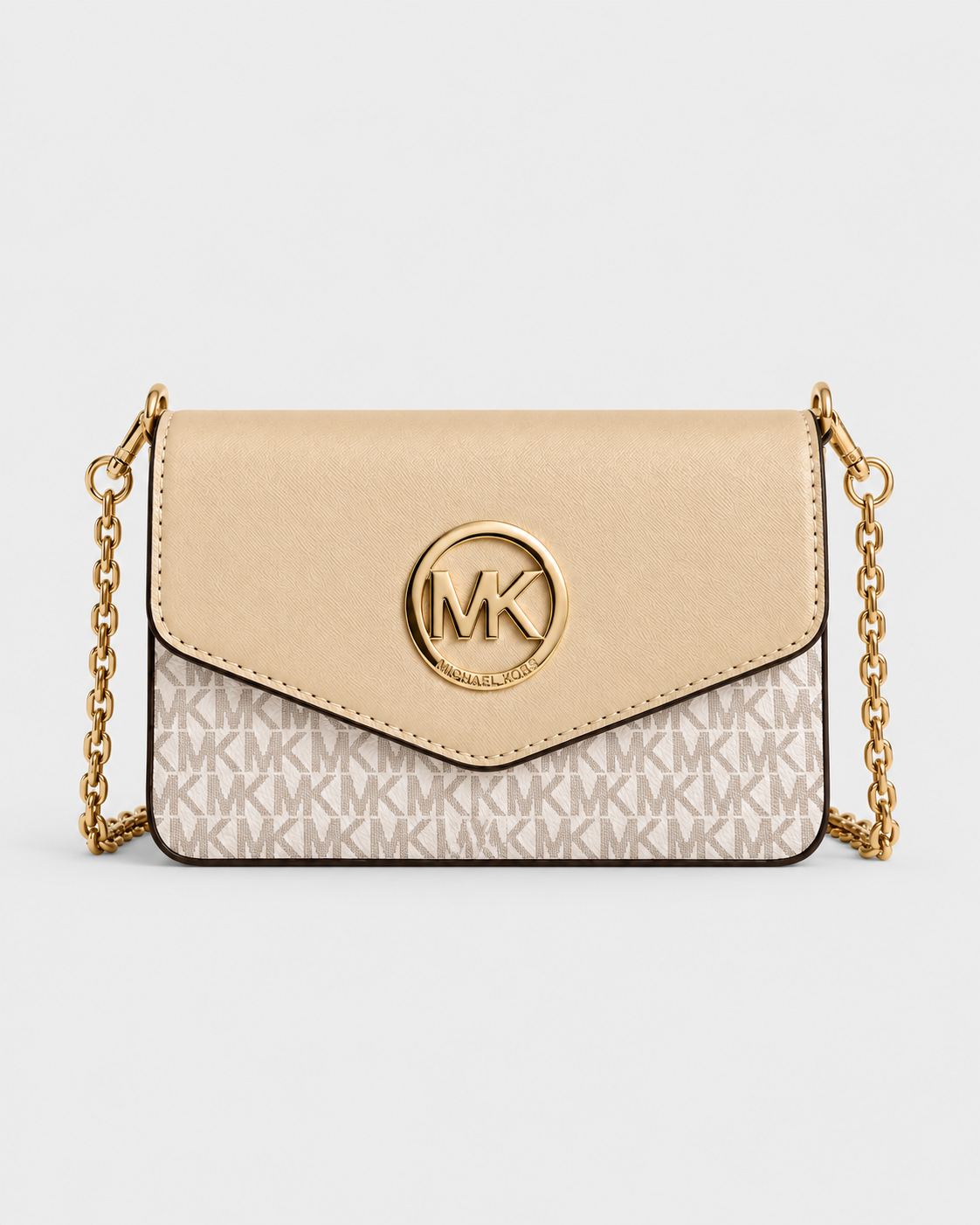 Michael Kors Women's Greenwich Medium Envelope - Beige