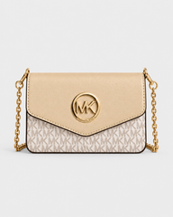 Michael Kors Women's Greenwich Medium Envelope - Beige