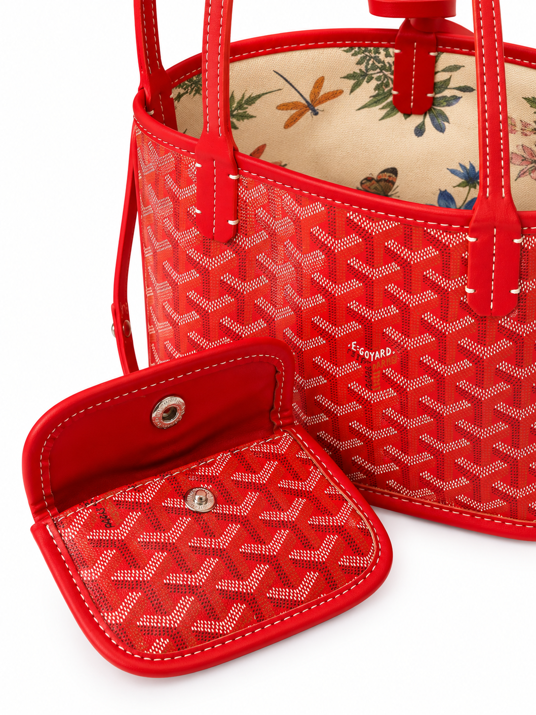 Goyard Anjou Mini Bag 2 Face – Red