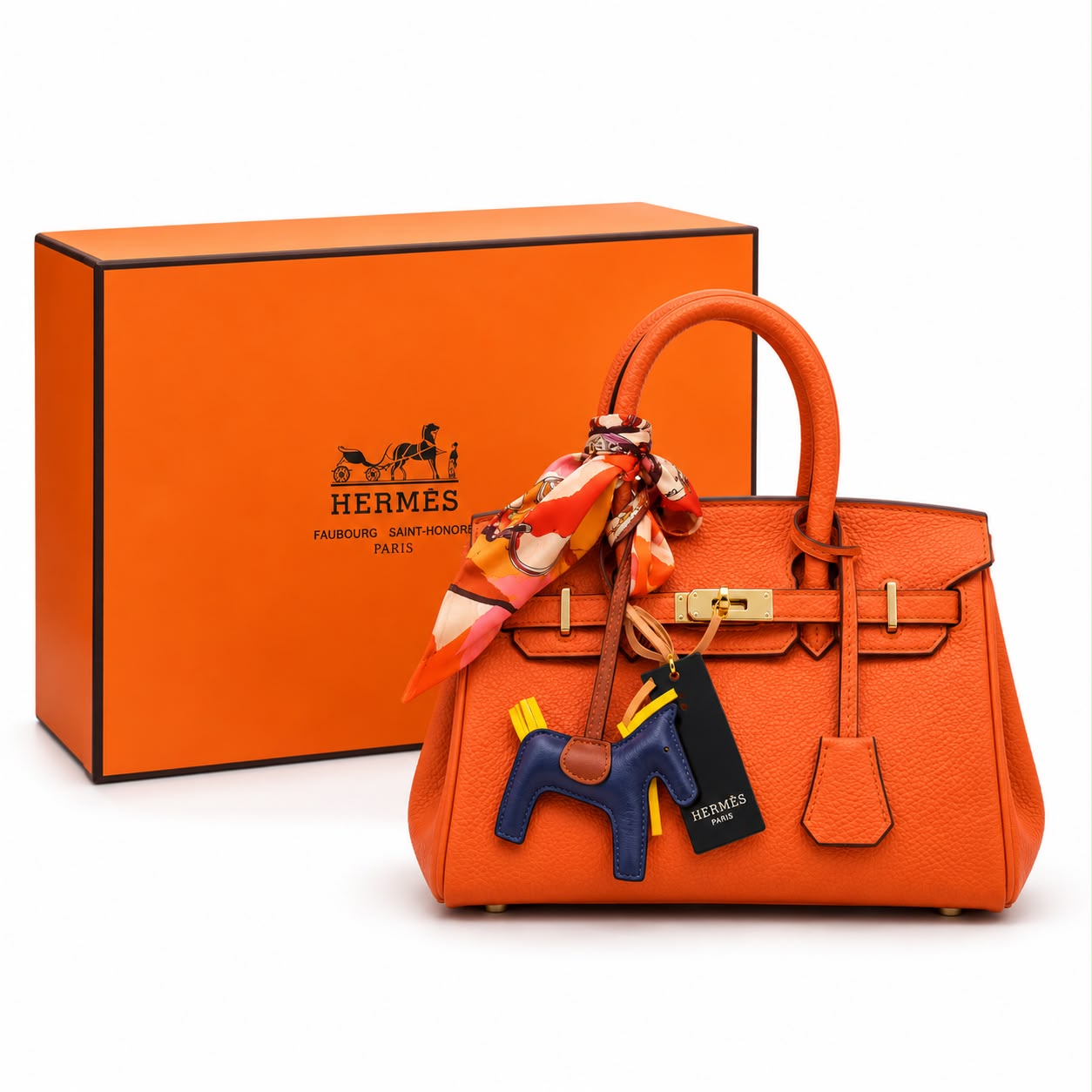 Hermès Birkin  Bag-Orange