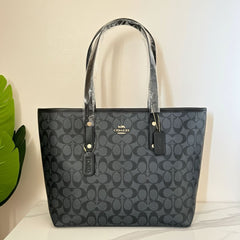 Coach Signature Tote - Dark