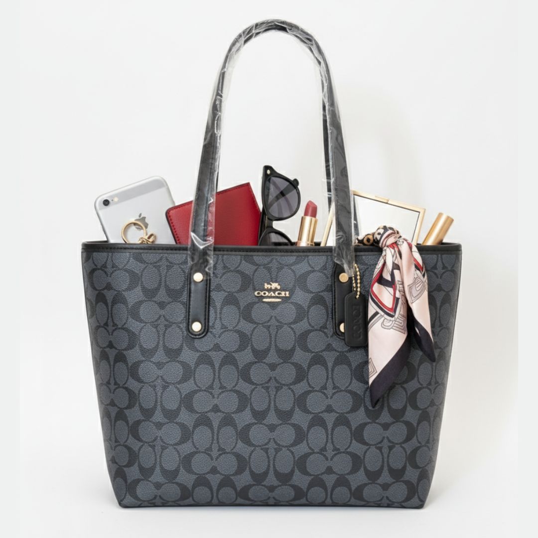 Coach Signature Tote - Dark