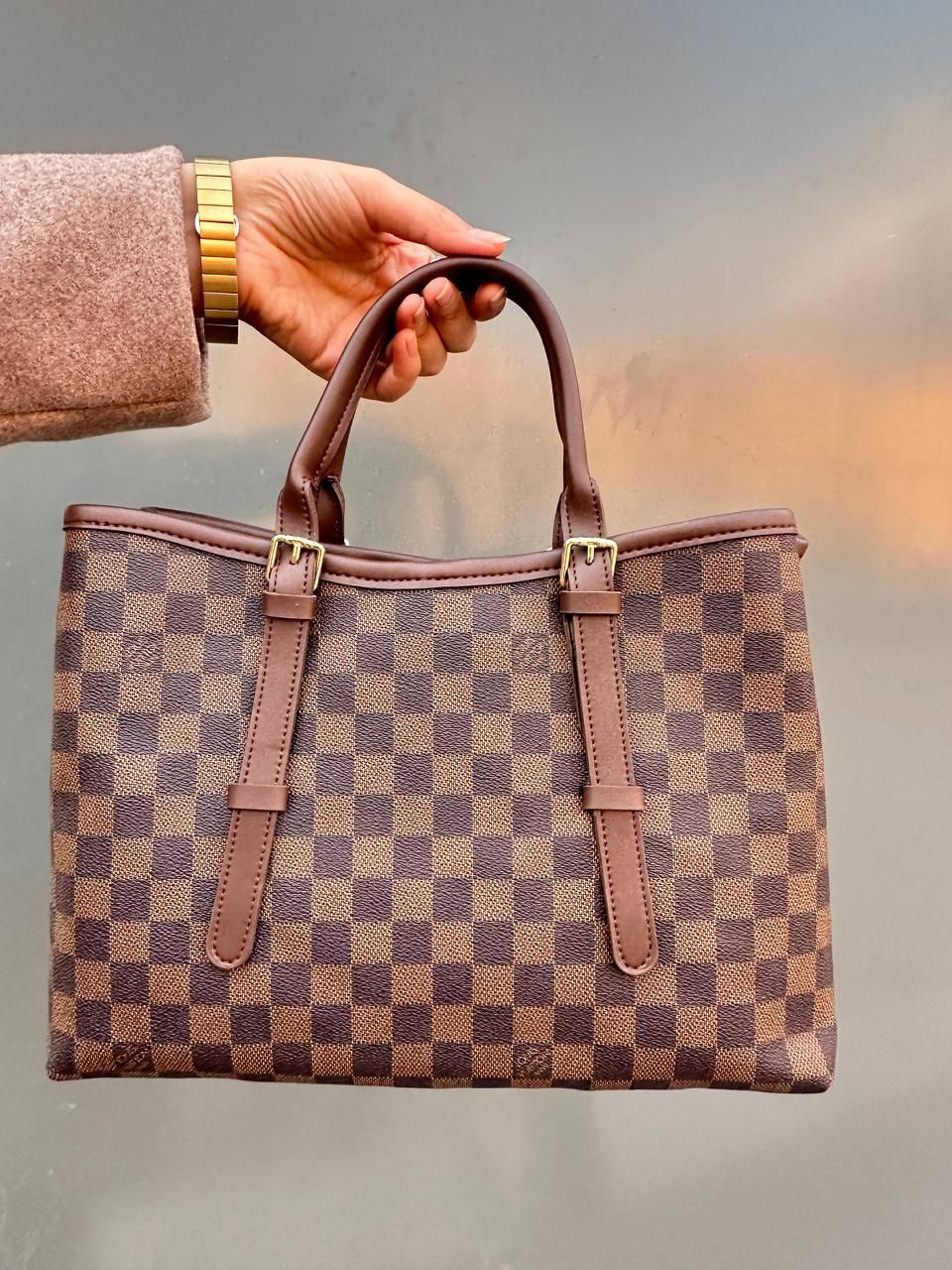 Damier Azur Canvas - Chocolate Brown