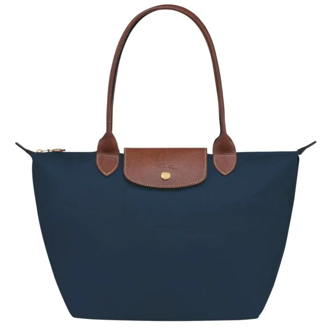 Large Mirror Long Champ - Navy blue