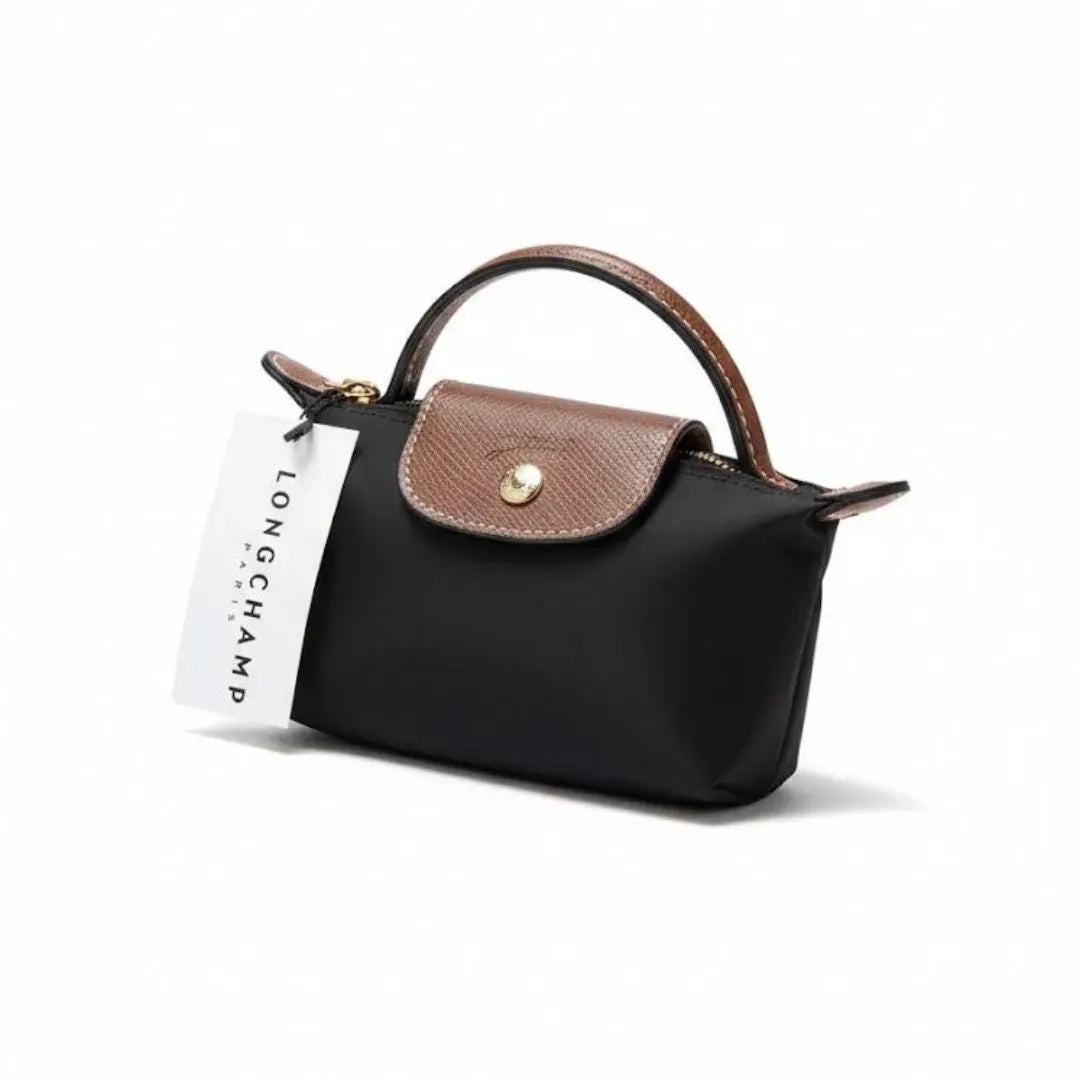 Longchamp Mini Pouch - Black