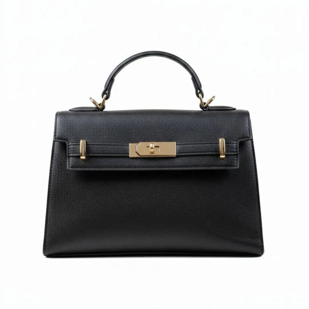 David Jones Paris Top Handle Bag - Black