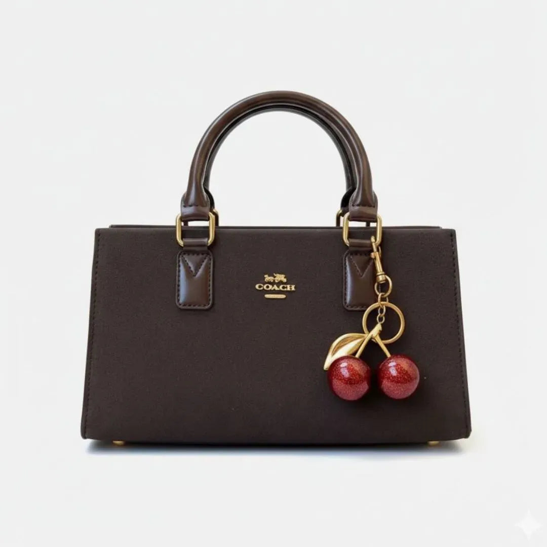 Coach Meggie Tote with Charms - Brown