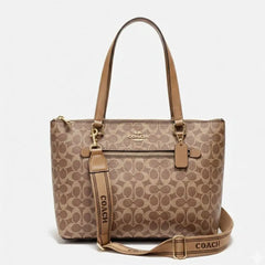 Coach Gallery Tote Shoulder Bag - Cafe