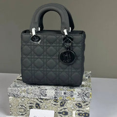 Mini Lady Dior Bag - Black
