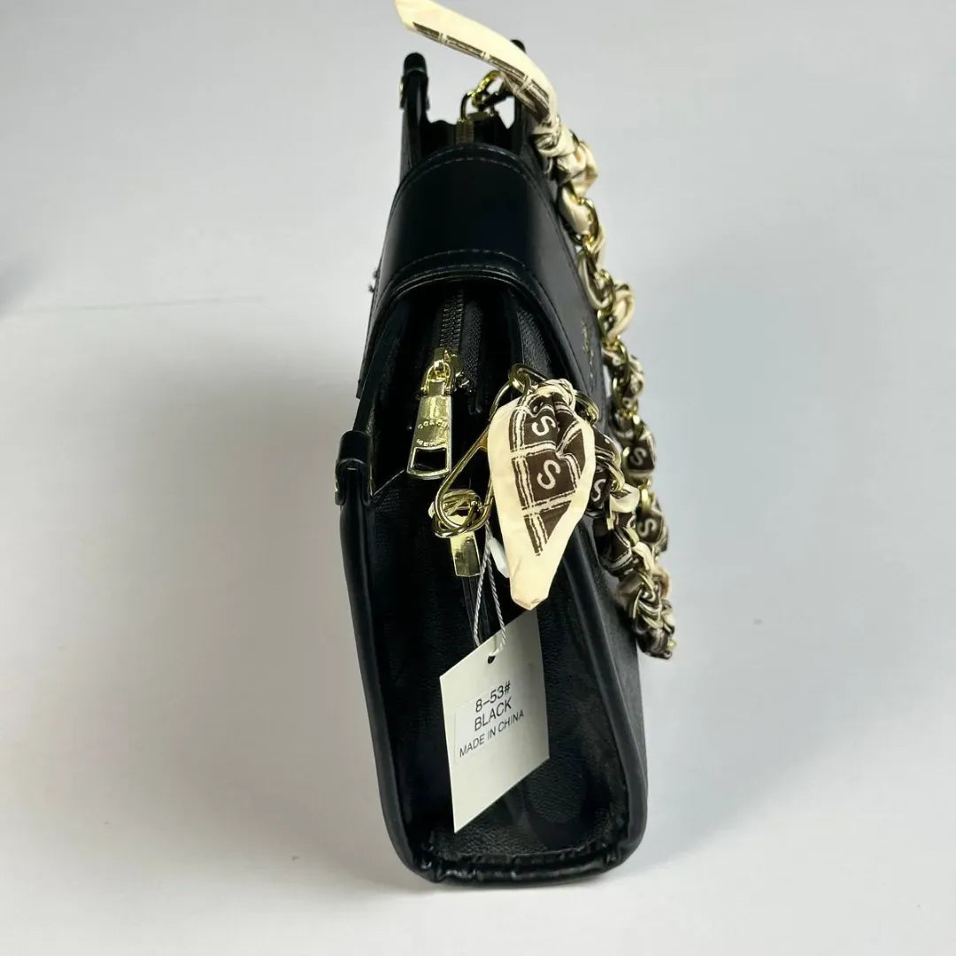 Coach Slim Crossbody Signature Canvas clutch - Black