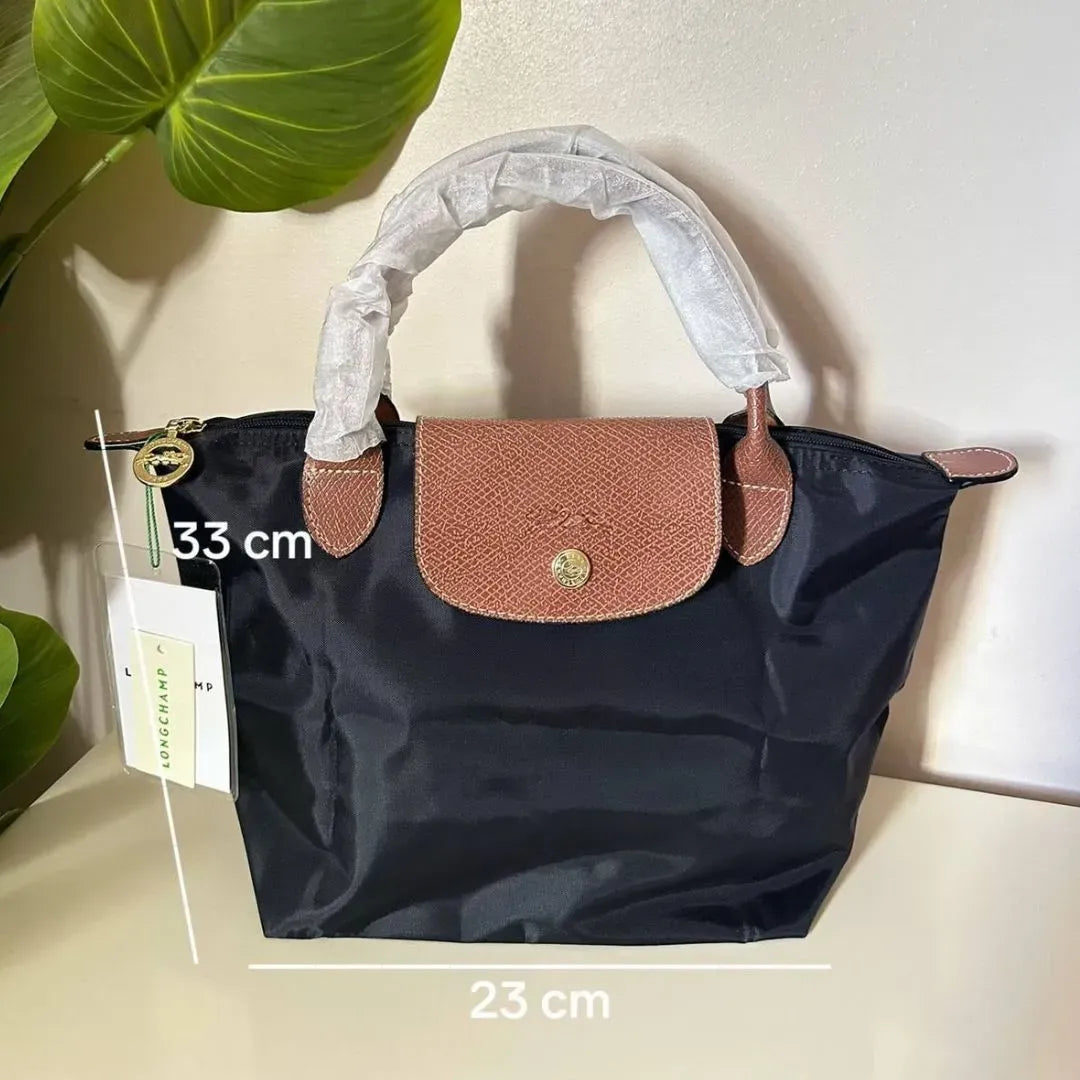 Medium Mirror Long Champ - Black