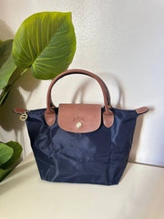 Medium Mirror Long Champ - Navy