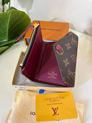 Louis Vuitton Monogram Wallet -Rosalie Coin Purse Fuchsia