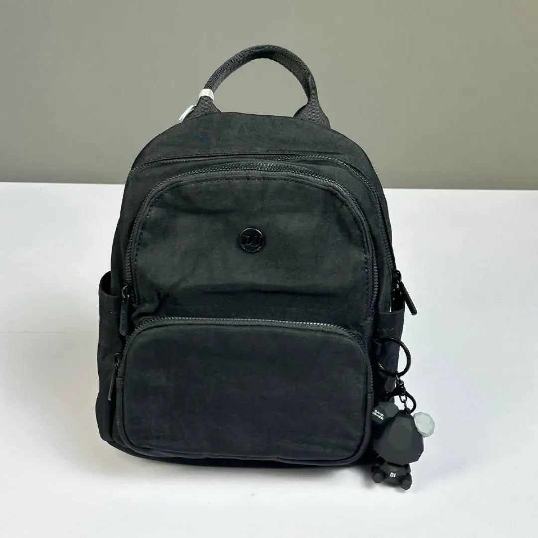 David Jones Nylon Backpack Black