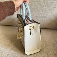 Emily Loran Pastel Harmony Handbag with Wallet - Cream/Ivory
