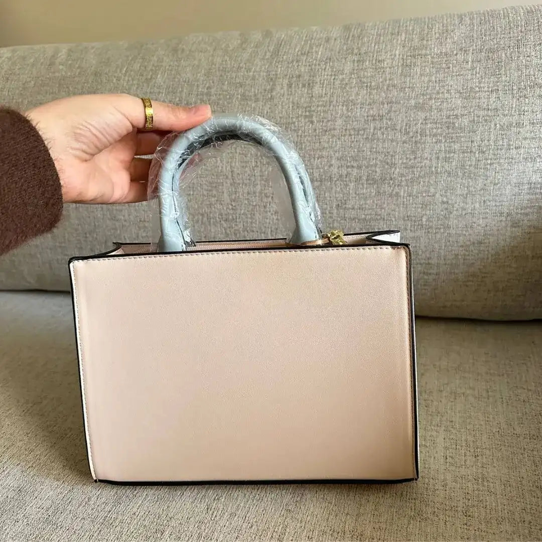 Emily Loran Pastel Harmony Handbag with Wallet - Cream/Ivory