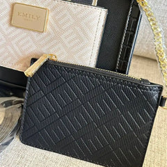Emily Loran Pastel Harmony Handbag with Wallet - Black