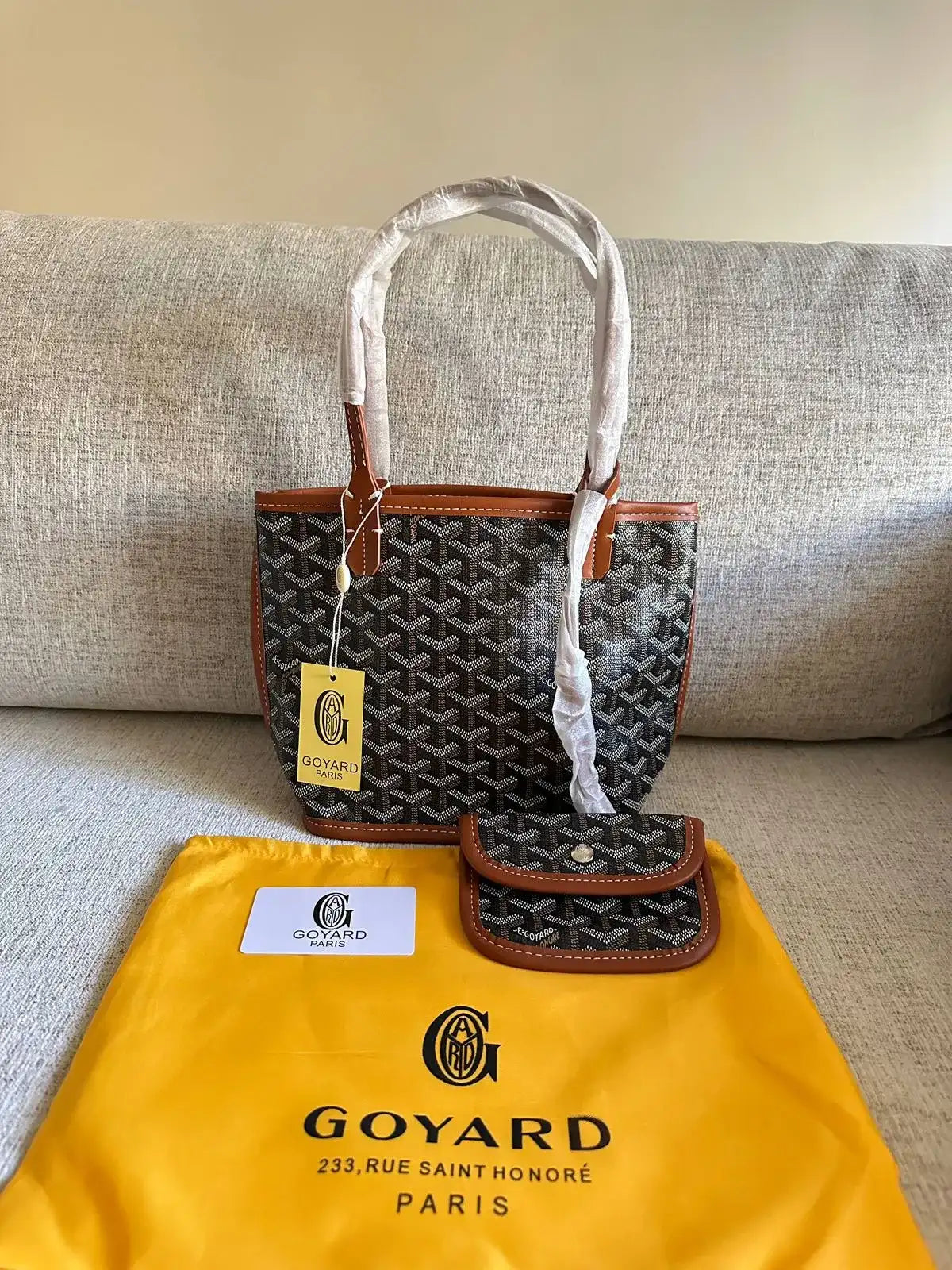 Goyard Mini Anjou Tote Havan