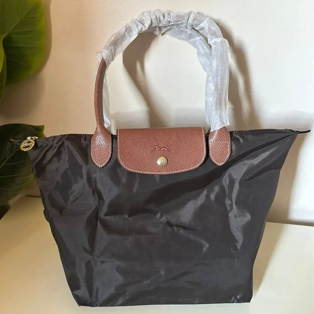 Large Mirror Long Champ - Brown