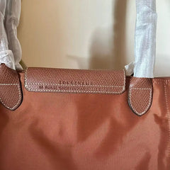 Large Mirror Long Champ - Cognac