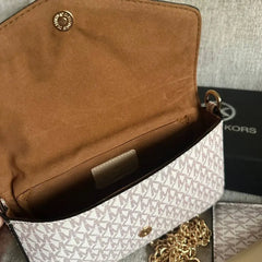 Michael Kors Women's Greenwich Medium Envelope - Beige