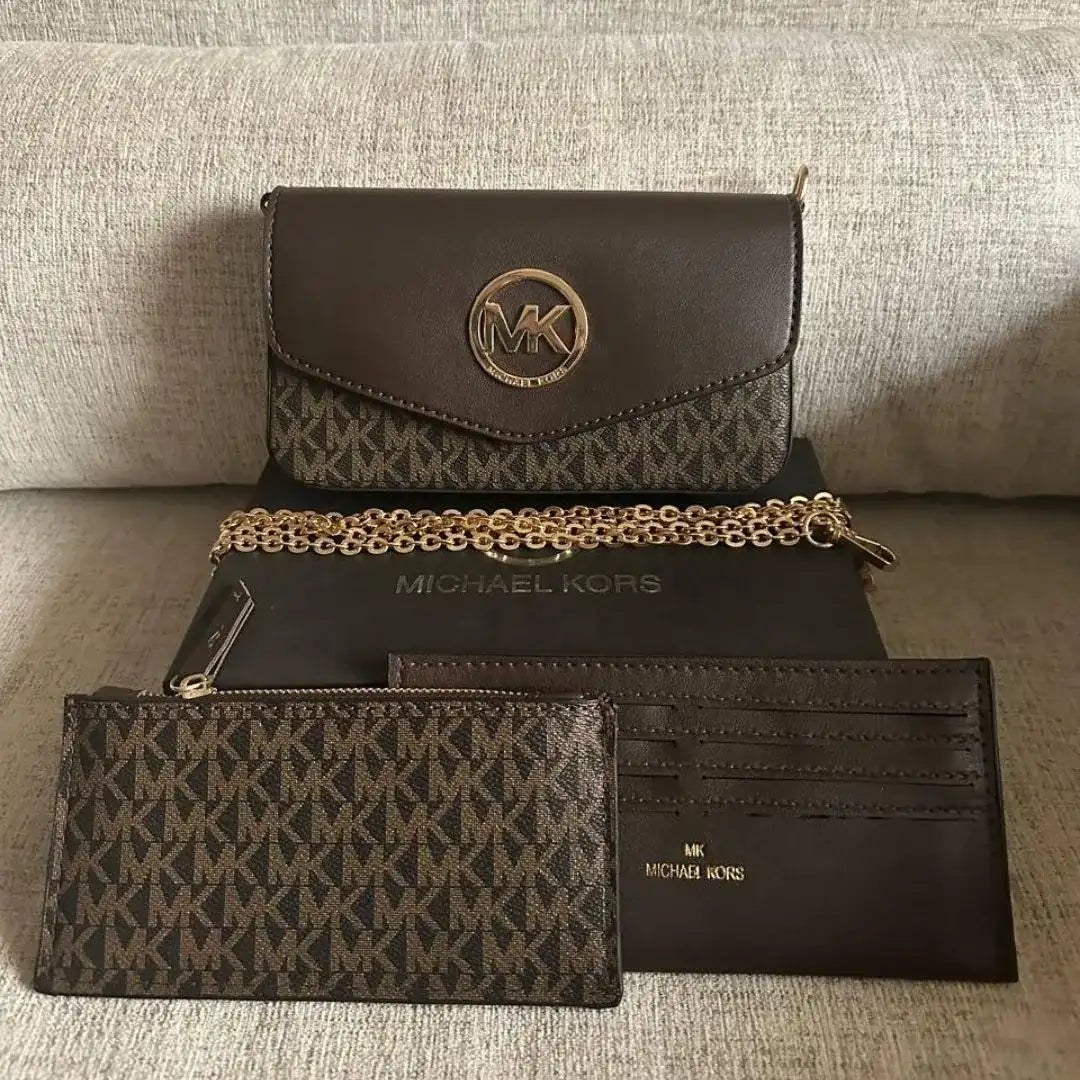 Michael Kors Women's Greenwich Medium Envelope - Brown