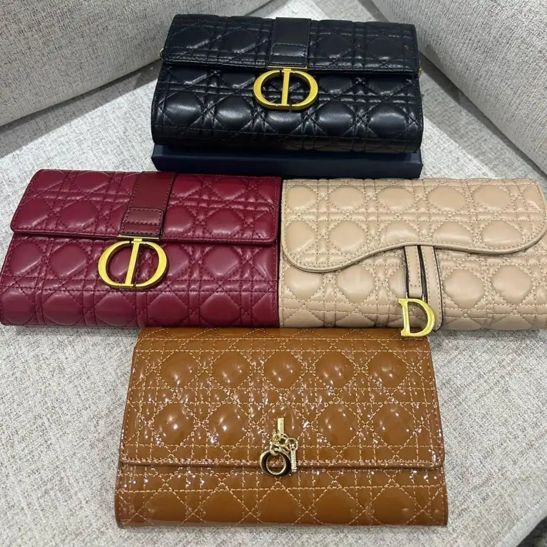 Christian Dior Havan Lady Dior Chain Pouch