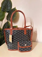 Goyard Anjou Mini Bag 2 Face - brown