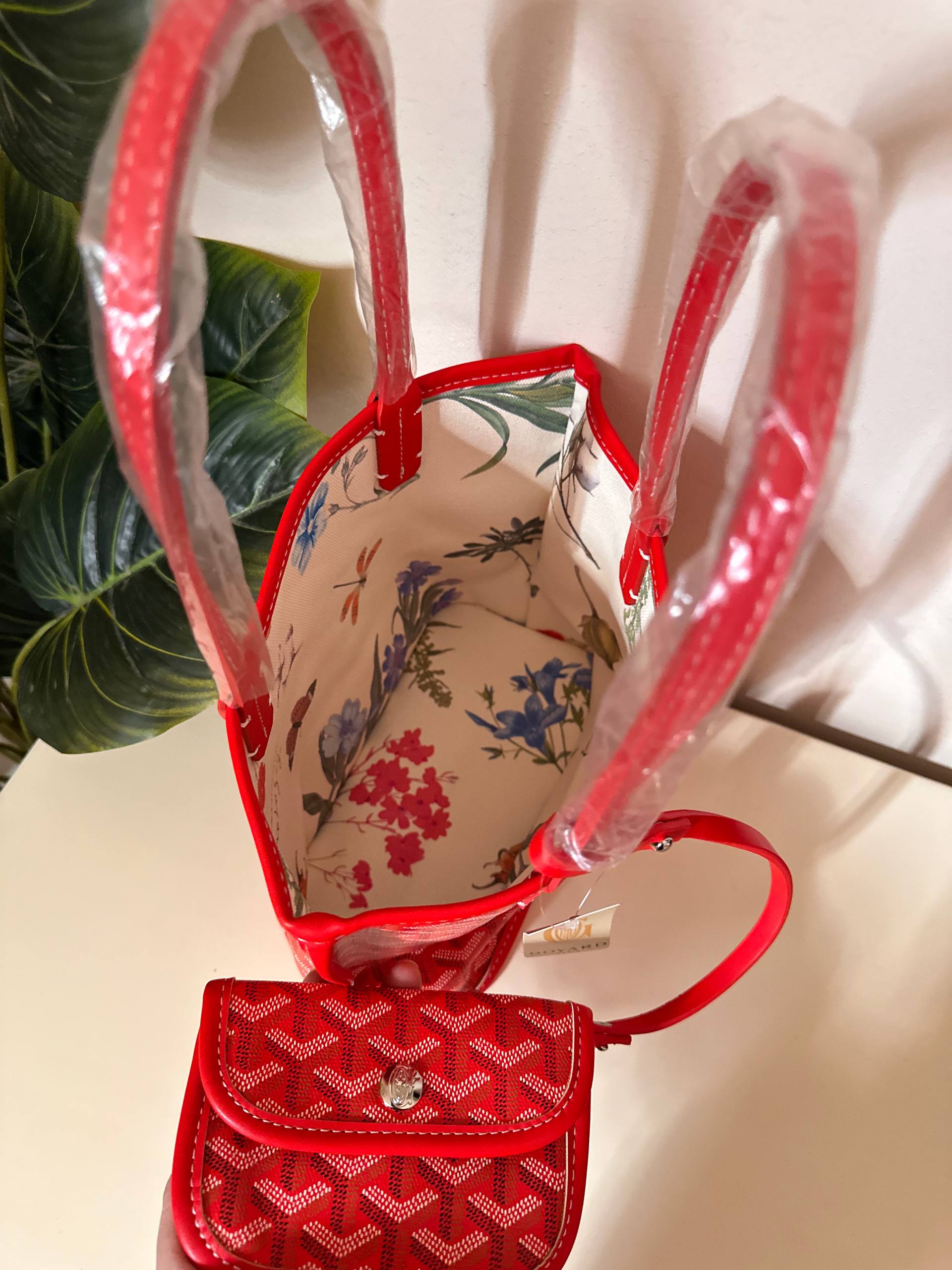Goyard Anjou Mini Bag 2 Face – Red