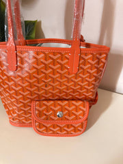 Goyard Anjou Mini Bag 2 Face – Orange
