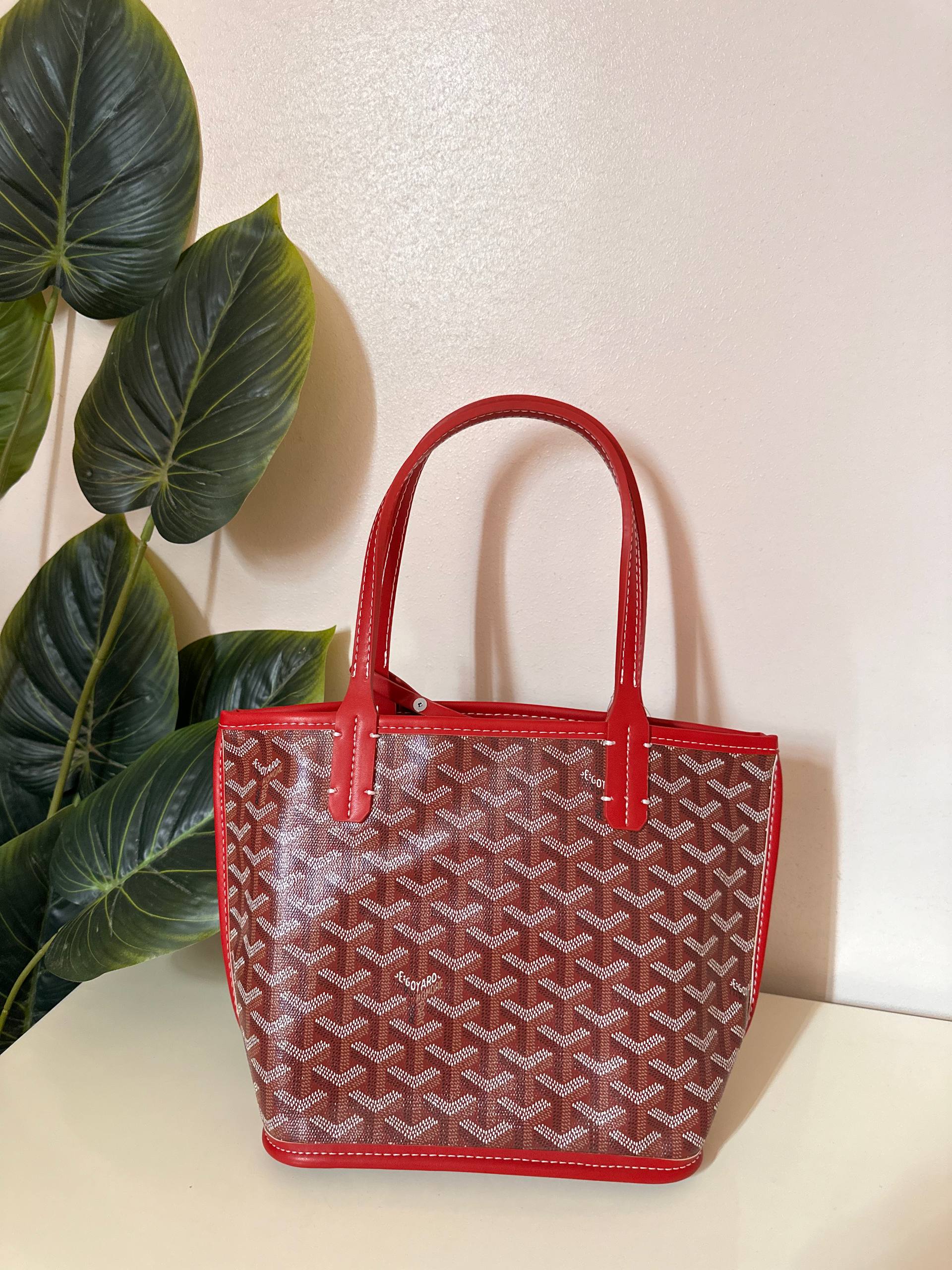 Goyard Anjou Mini Bag - Red