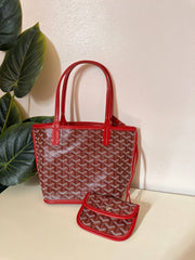 Goyard Anjou Mini Bag-  Burgundy
