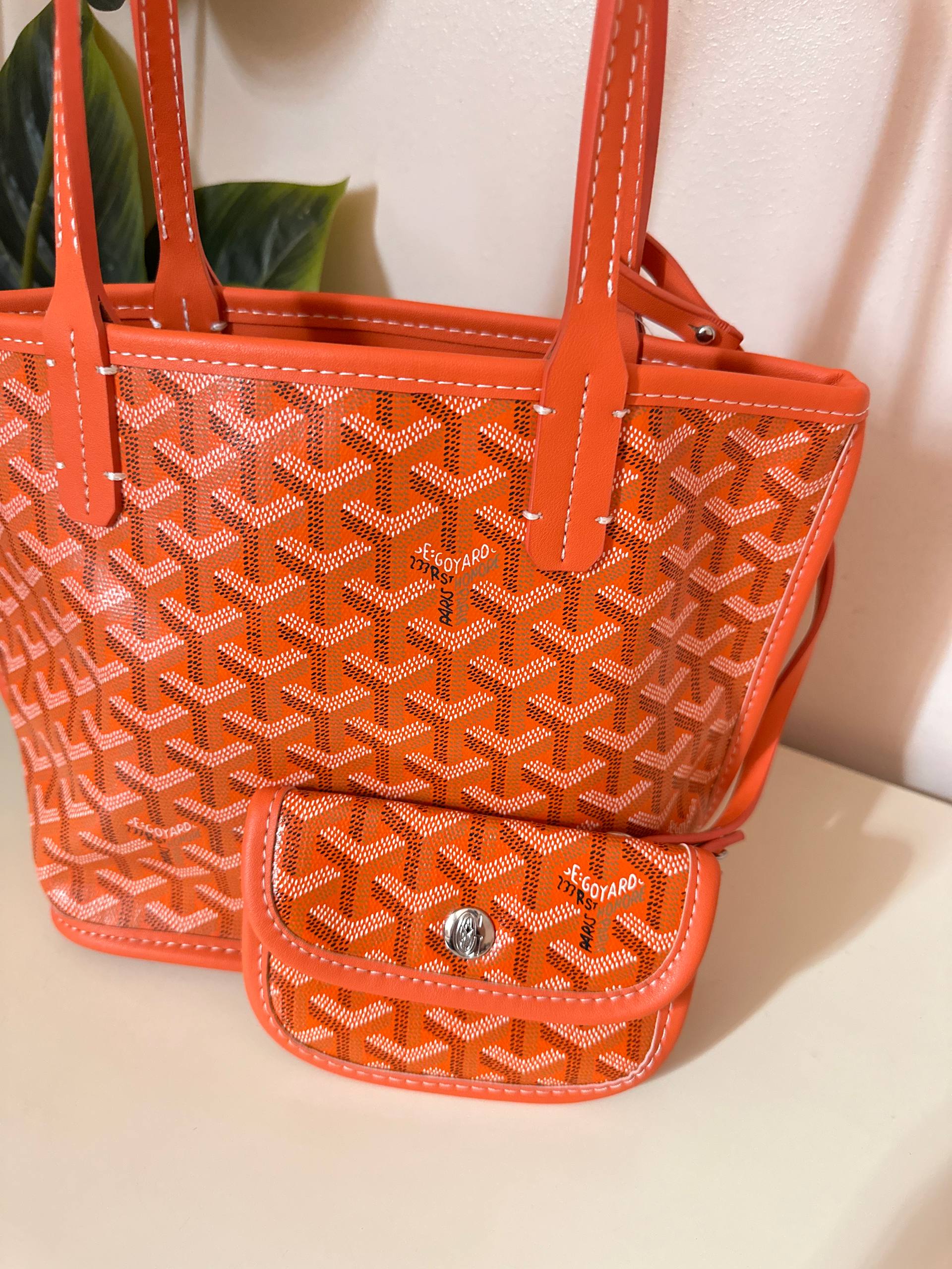 Goyard Anjou Mini Bag- Orange