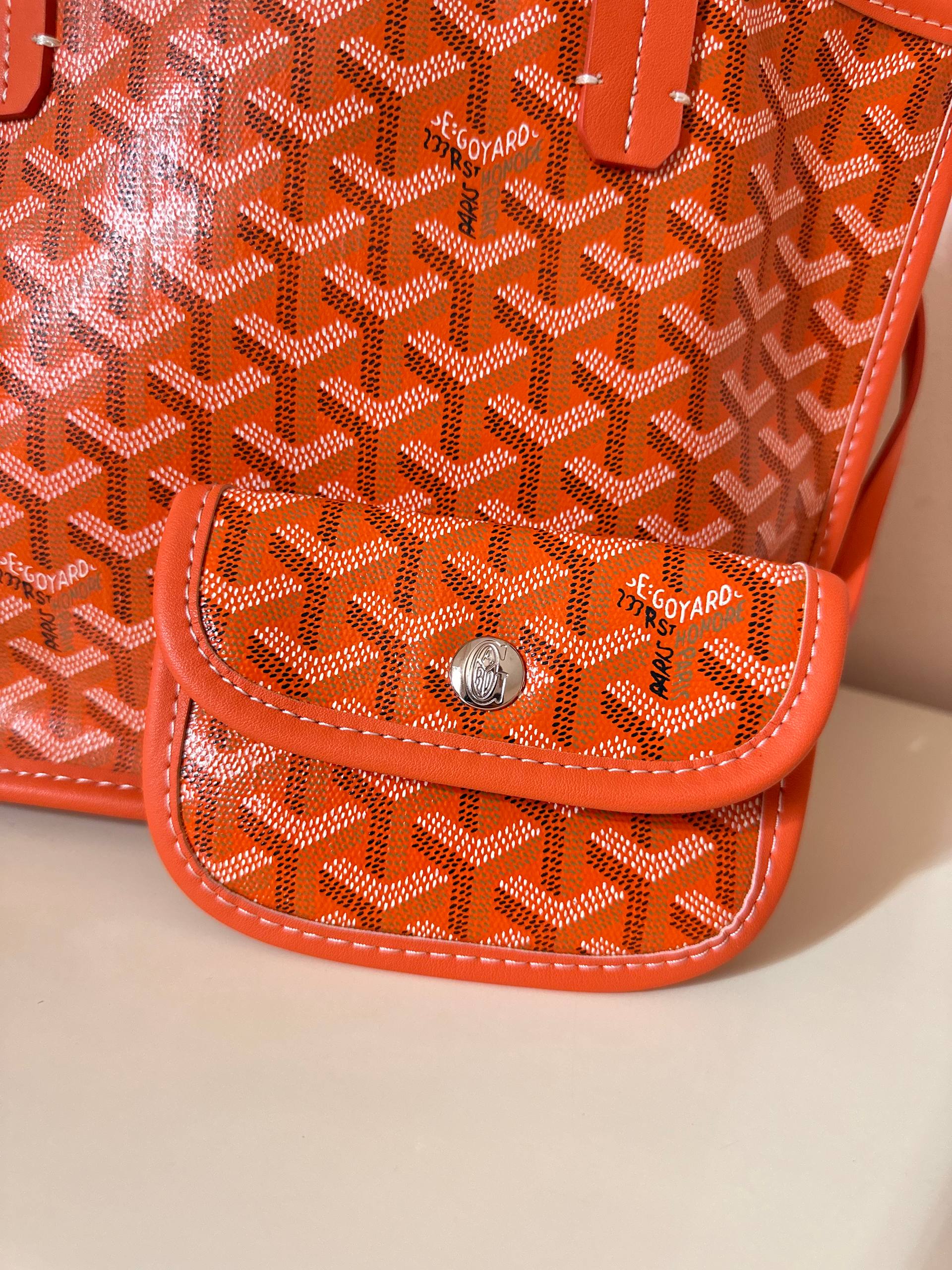 Goyard Anjou Mini Bag- Orange